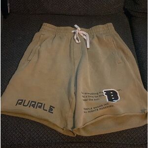Purple brand shorts